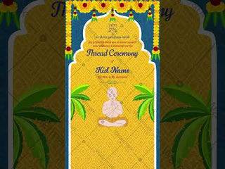 Thread Ceremony Invitation Video 