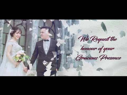 Christian Wedding Video Invitation