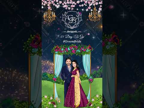 1 Day To Go Wedding Invitation Video 