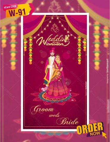 Indian Wedding Invitation Card Templates
