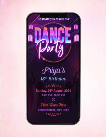 Best Dance Party Invitation Ecard