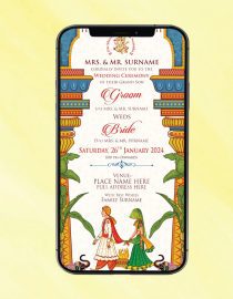 Hindu Wedding Ceremony Invitation