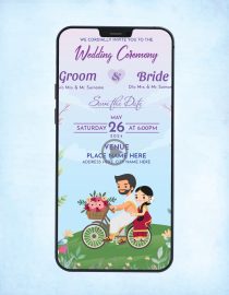South Indian Wedding Invite Video