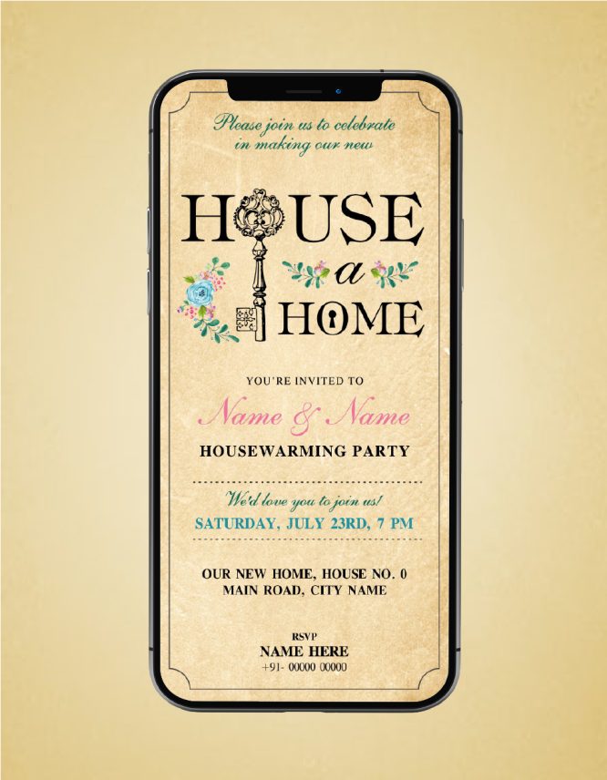 Housewarming Party Invite Templates