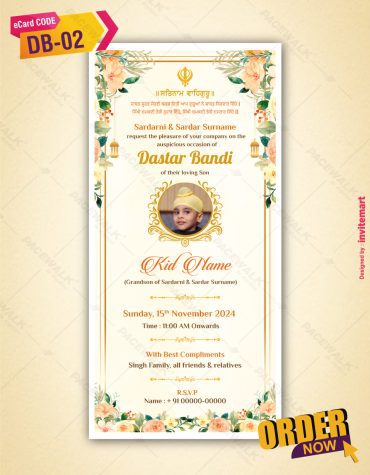 Dastar Bandi Invitation