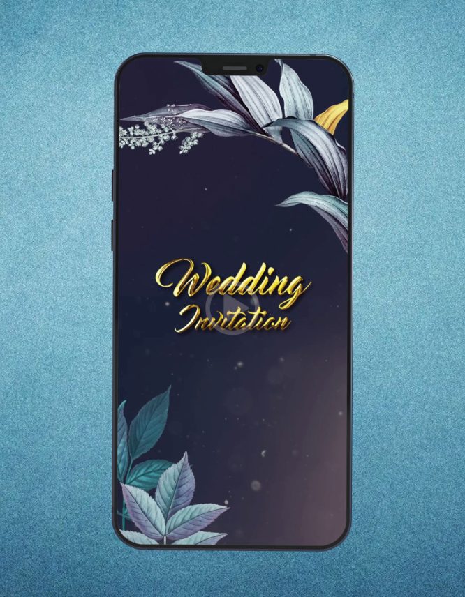 Elegant Wedding Invitation Video