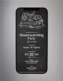 Housewarming Party Invite Card