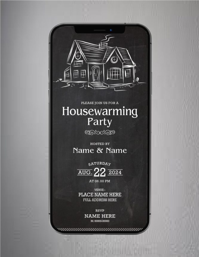Housewarming Party Invite Card