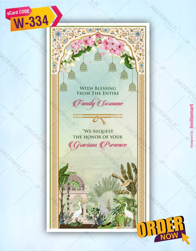 Kerala Wedding Invitation