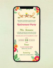 Retirement Party Card