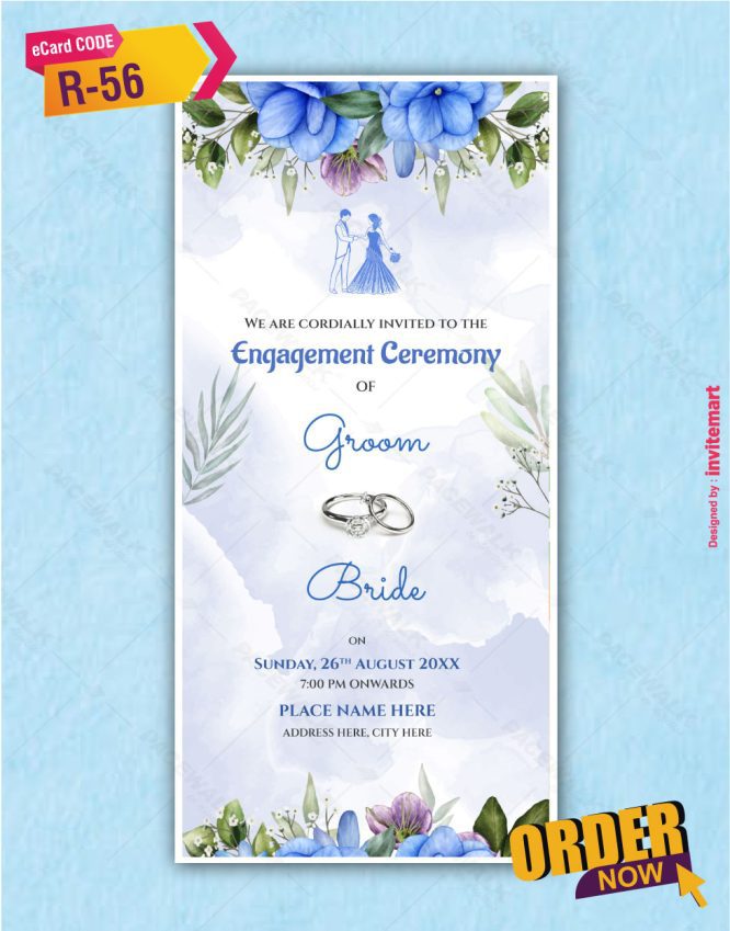 Engagement Ceremony Invitation Templates