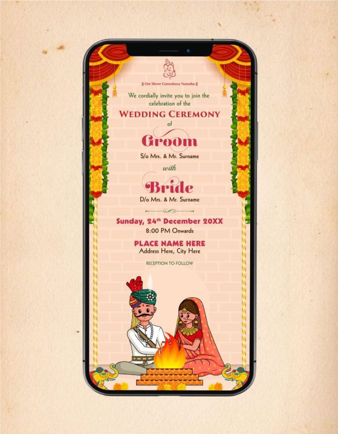 Half Saree Invitation Digital Sari Invitation Ceremony Card Saree Invite  Half Sari Invitation Canva Editable Printable Sari Ceremoy Invite - Etsy