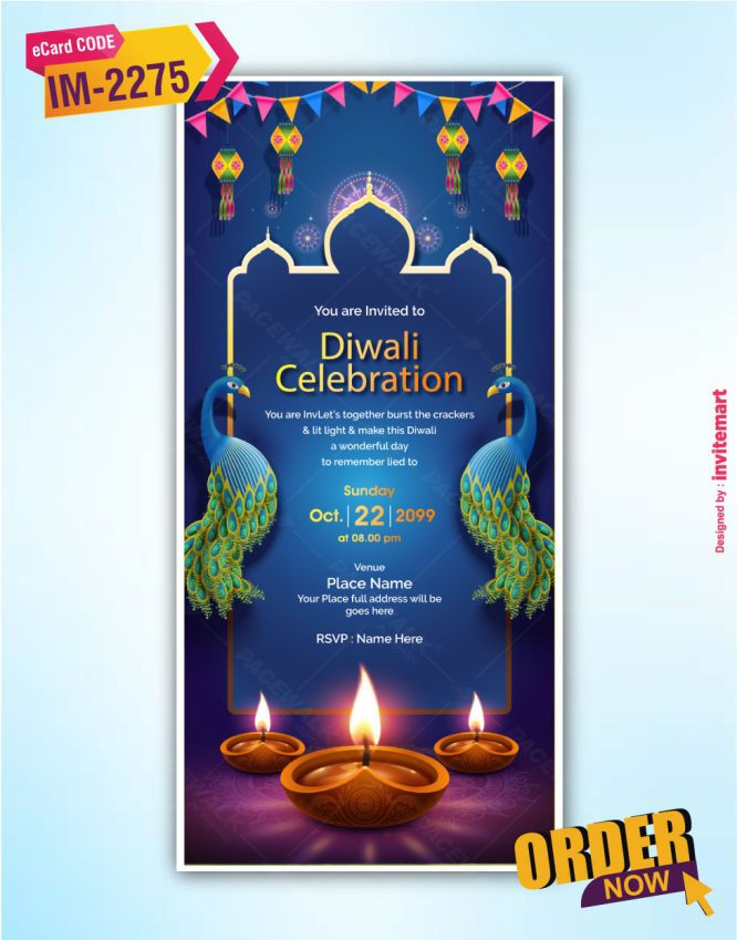 Diwali Party Invitation
