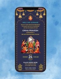 Griha Pravesh & Satyanarayan Puja Invitation Video
