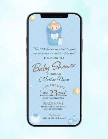 Baby Shower Invitation Card Online