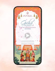 Satyanarayan Puja & Griha Pravesh Invitation Video
