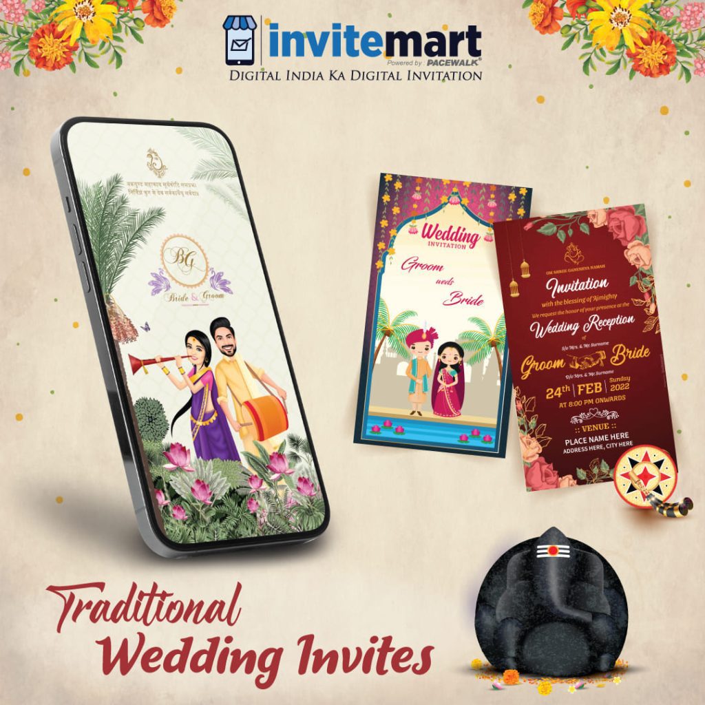Traditional Wedding Invites