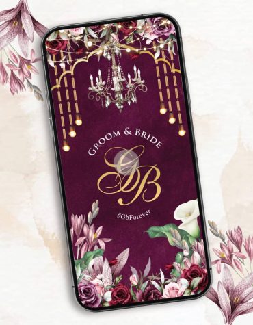 Rose Theme Wedding Invitation Video