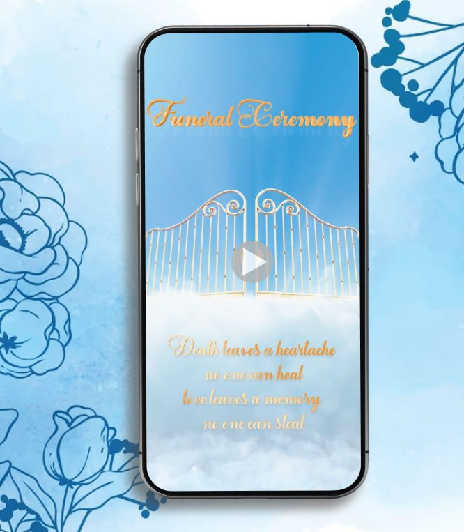 Funeral Ceremony Invitation Video