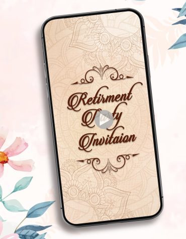 Retirement Party Invitation Video