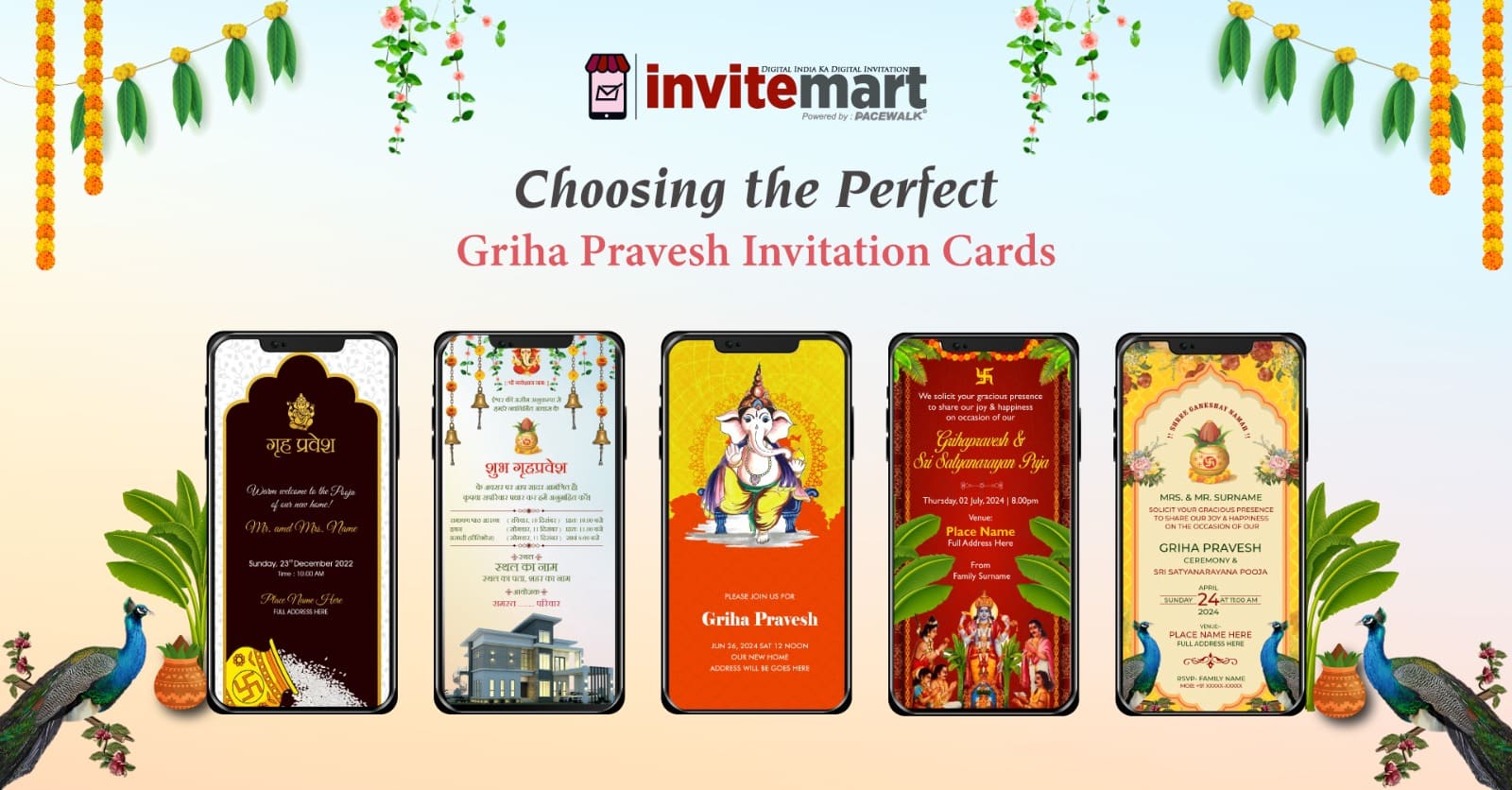 Choosing the Perfect Griha Pravesh Invitation Cards