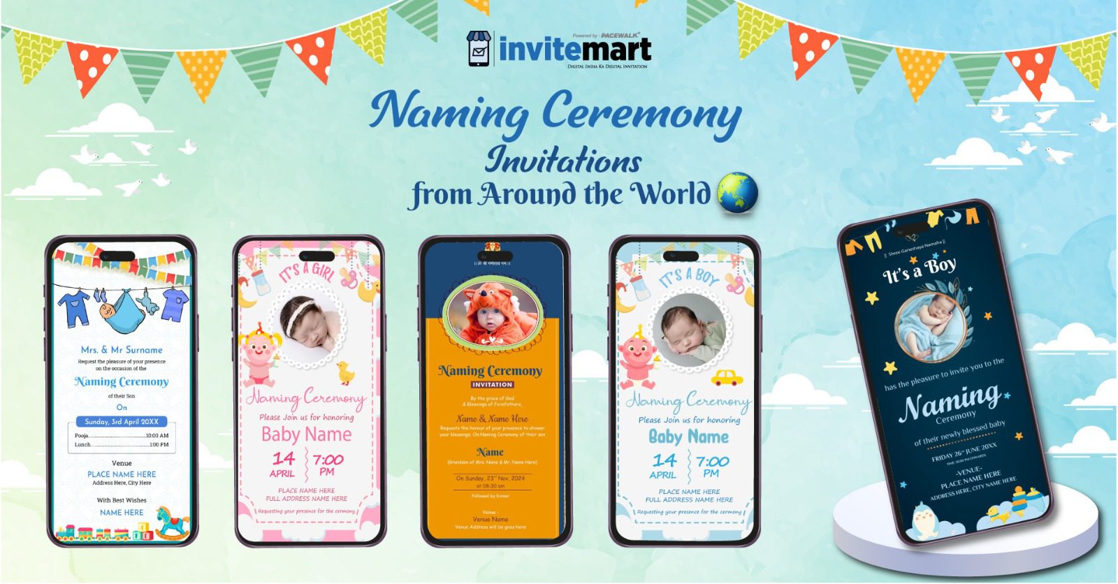 Naming Ceremony Invitations from Around the World