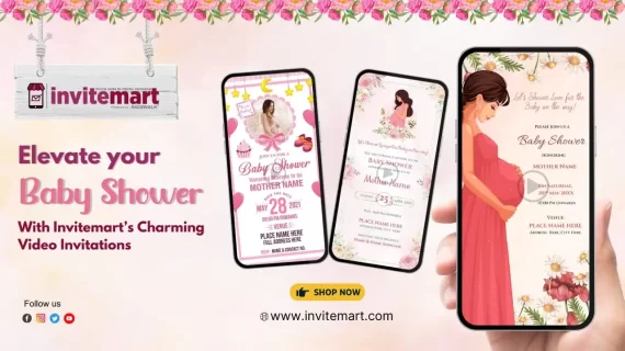 Elevate Your Baby Shower with Invitemart’s Charming Video Invitations