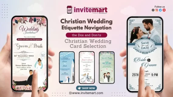 Christian Wedding Etiquette: Navigating the Dos and Don’ts of Christian Wedding Card Selection