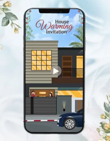 Caricature Housewarming Invitation Video